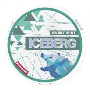 Sweet Mint Extreme Nicotine Pouches by Ice Berg 50mg/g